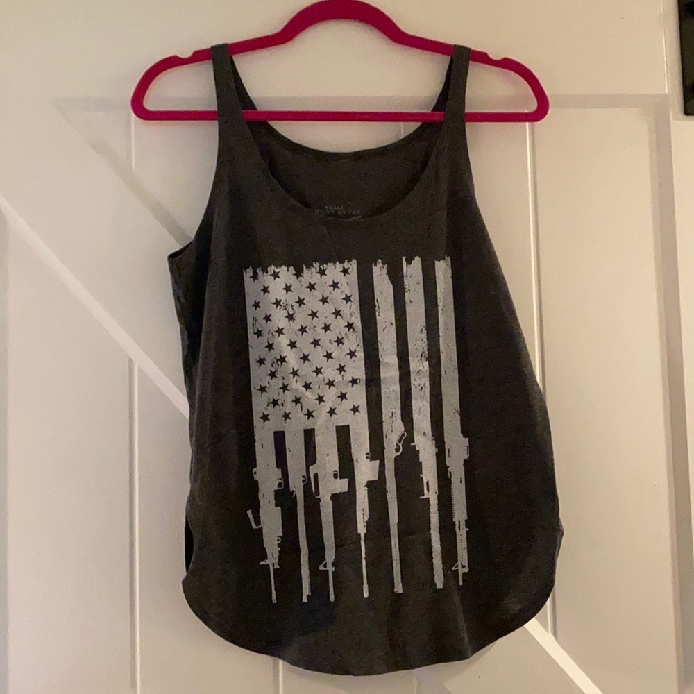 NWT Grunt Style Tank Small, Charcoal Grey